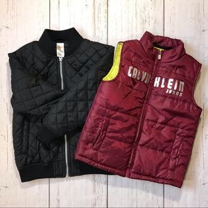 Jacket and Vest boy’s clothings size 5 and 5/6